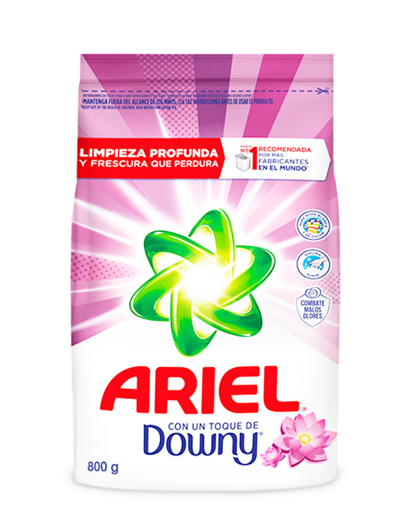 Detergente Ariel Downy 800 Gr Polvo - MAYLLAY